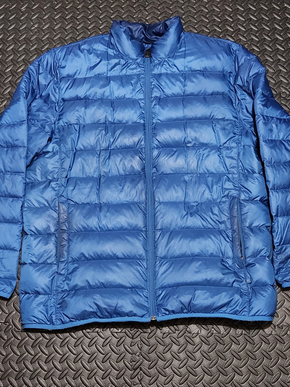 WindRiver 550 Down Puffer Jacket 2XL Blue Lightweight Quilted Winter Coat